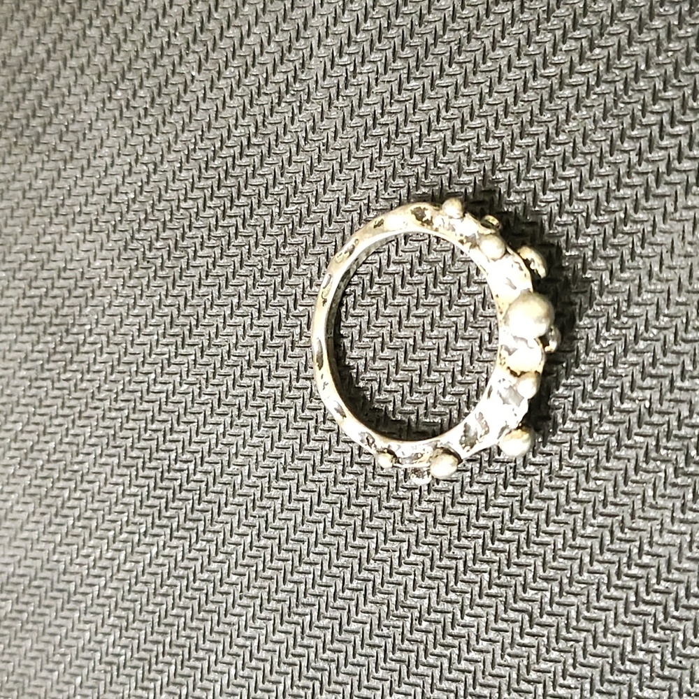 Fun Stackable Silver Women's Ring - Picture 2 of 3